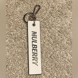 Mulberry Snap Hook Keyring Bag Charm